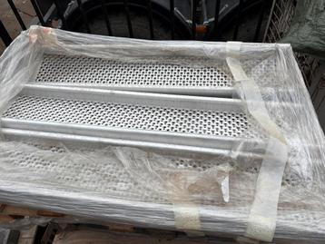4x Aluminium traptrede 1000x200 beschikbaar voor biedingen