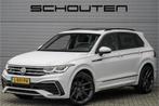 Volkswagen Tiguan 1.5 TSI R-Line Pano ACC 21" BTW (bj 2020), 4 cilinders, Leder en Stof, Wit, Bedrijf