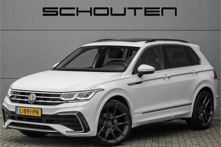 Volkswagen Tiguan 1.5 TSI R-Line Pano ACC 21" BTW (bj 2020), Auto's, Volkswagen, Bedrijf, Te koop, Tiguan, ABS, Achteruitrijcamera