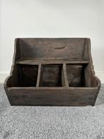 Houten gruttersbak, Ophalen, Gebruikt