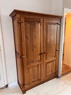 Opbergkast massief donker eiken, Ophalen, Zo goed als nieuw