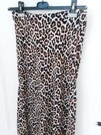 H&M viscose midi rok panterprint maat M, Maat 38/40 (M), H&M, Bruin, Ophalen of Verzenden