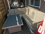 Loungeset inclusief kussens, Tuin en Terras, Ophalen of Verzenden, Zo goed als nieuw, Kunststof
