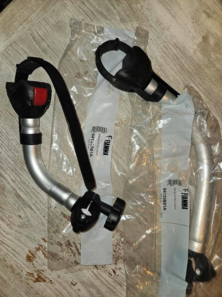 Fiamma Bike-Block Pro 3 Black - 2 stuks, Auto diversen, Fietsendragers, Nieuw, Fietsendrager-accessoire, Ophalen of Verzenden
