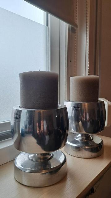 Brass & Boom kandelaars. beschikbaar voor biedingen