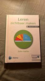 John Hattie - Leren zichtbaar maken, John Hattie, Ophalen of Verzenden, Zo goed als nieuw, Nederlands