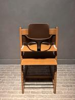 Stokke tripp trapp met babyset en tuigje, Kinderen en Baby's, Kinderstoelen, Ophalen, Zo goed als nieuw, Meegroeistoel