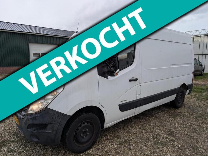 Renault Master T35 2.3 dCi L2H3 airco, Auto's, Bestelauto's, Bedrijf, Te koop, ABS, Airconditioning, Boordcomputer, Centrale vergrendeling