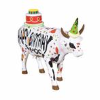 Nieuw Cow Parade koe Happy Birthday large incl. verzending., Ophalen of Verzenden