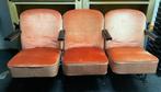 3 delige theater stoelen set dudok, Huis en Inrichting, Stoelen, Ophalen, Gebruikt, Overige kleuren, Drie