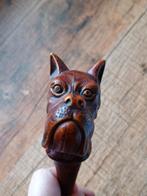 Prachtige flessen opener  - Honden kop, Antiek en Kunst, Ophalen of Verzenden