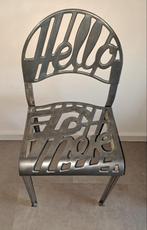 Vintage 'Hello There' stoel door Jeremy Harvey voor Artifort, Huis en Inrichting, Stoelen, Gebruikt, Metaal, Eén, Ophalen