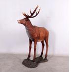 Majestic Red Stag beeld – Rendier Hoogte 219 cm, Diversen, Kerst, Nieuw, Ophalen