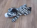 Hema superzacht pluche grote zebra knuffel paard zgan, Ophalen of Verzenden, Zo goed als nieuw, Paard