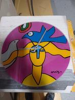 Kunst Klok Corneille '99, Ophalen of Verzenden, Gebruikt, Analoog, Wandklok