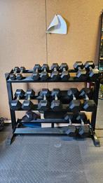 Complete homegym set, Sport en Fitness, Ophalen, Zo goed als nieuw, Benen, Fitnessbank