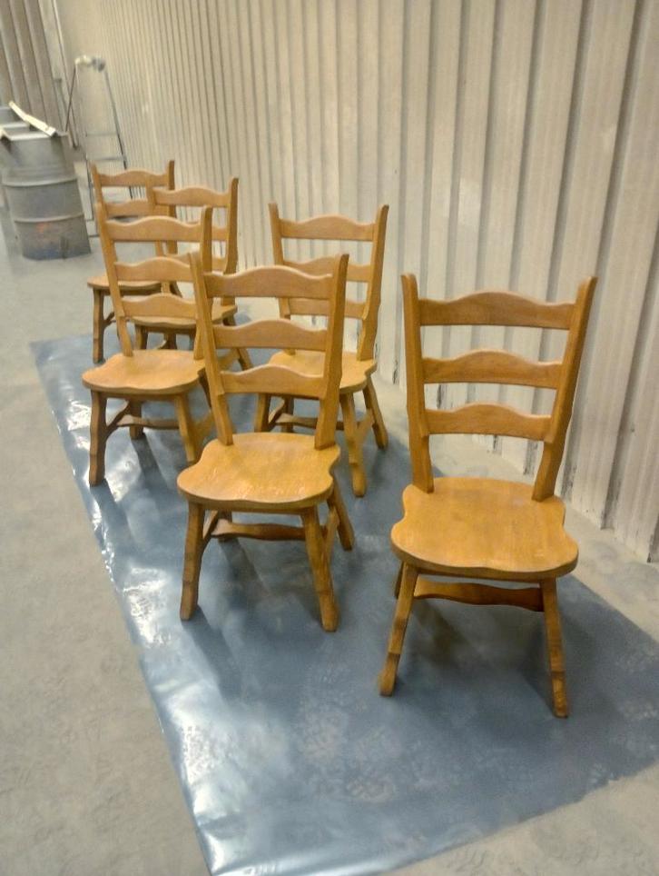 Restauratie Zandstralen houten Antieke stoelen Meubels, Antiek en Kunst, Antiek | Meubels | Stoelen en Banken, Ophalen