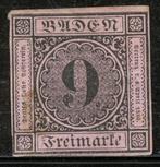 Duitse Staaten - Baden 4 ongebruikt, Postzegels en Munten, Postzegels | Europa | Duitsland, Overige periodes, Verzenden, Postfris