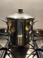 Nameta Exclusiv Soeppan - RVS 10 liter, Huis en Inrichting, Keuken | Potten en Pannen, Kookpan of Snelkookpan, Gebruikt, Inductieplaat