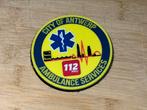 Patch PVC City of Antwerp Ambulance, Verzamelen, Ophalen of Verzenden, Nieuw