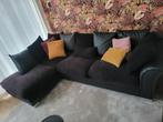 Zwarte hoekbank, Ophalen of Verzenden