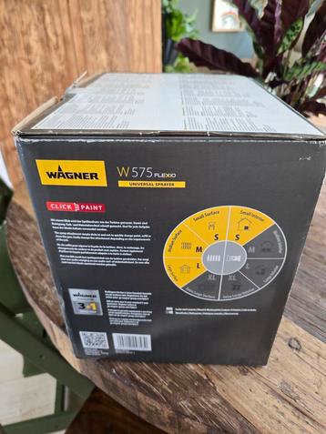 Wagner 575 flexxio verf-/ en beitsspuit   beschikbaar voor biedingen