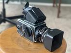 Hasselblad 500C/M | Complete set met Carl Zeiss 80mm & 150mm, Audio, Tv en Foto, Fotocamera's Analoog, Ophalen of Verzenden, Gebruikt