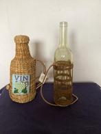 Brocante Fles & Fleshouder - Italiaans Restaurant, Antiek en Kunst, Ophalen of Verzenden