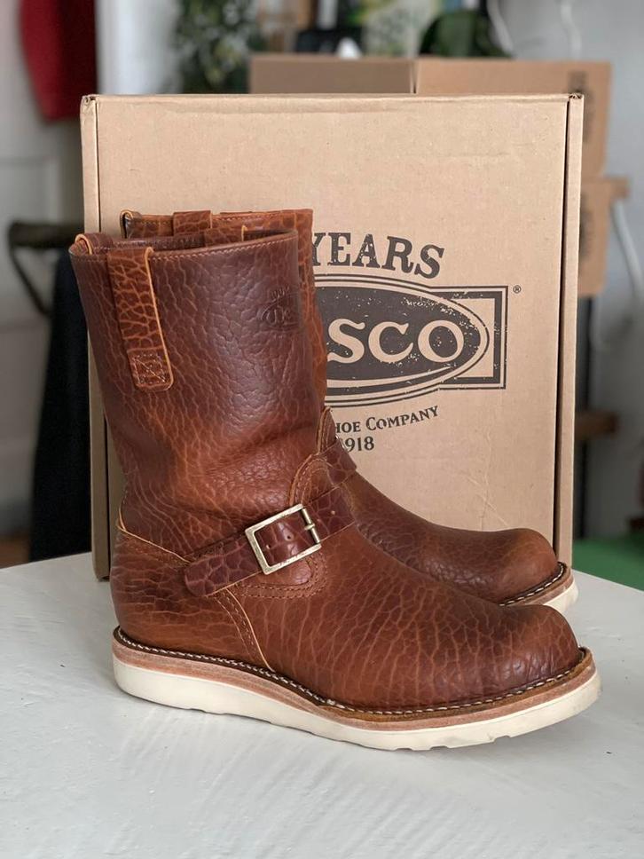 Wesco Boss Engineer Boots danner white's rrl alden red wing, Kleding | Heren, Schoenen, Zo goed als nieuw, Boots, Bruin, Ophalen of Verzenden