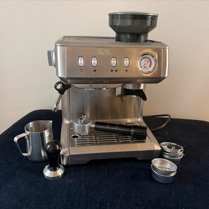 Solis Barista Perfetta koffiemachine, Witgoed en Apparatuur, Koffiezetapparaten, Zo goed als nieuw, Gemalen koffie, Koffiebonen