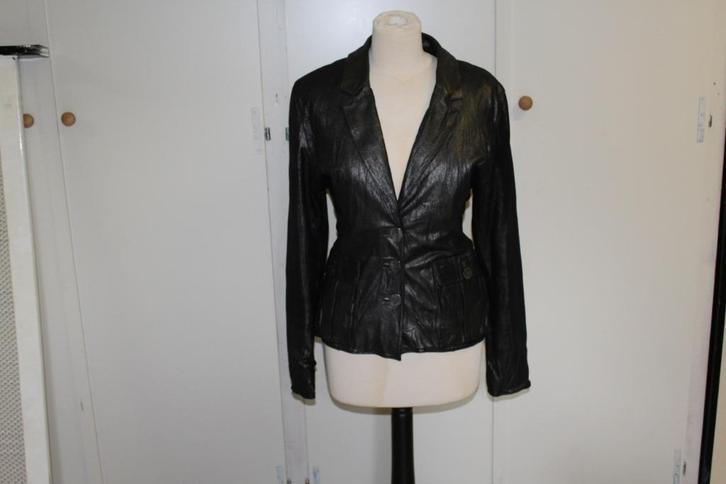 ML Collections prachtig goud/coating stretch jasje mt 38/M, Kleding | Dames, Jasjes, Kostuums en Pakken, Zo goed als nieuw, Jasje