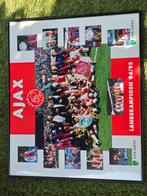 Ajax Landskampioen 94/95 Ingelijste Poster met certificaat., Verzamelen, Sportartikelen en Voetbal, Ophalen of Verzenden, Ajax