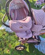 Prachtige roze kinderwagen te koop nog als nieuw, Kinderen en Baby's, Kinderwagens en Combinaties, Ophalen, Zo goed als nieuw