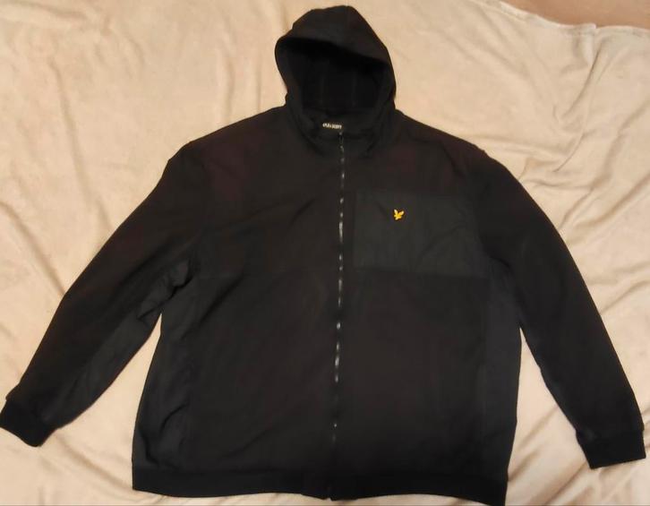 Lyle & Scott Jas. 4xl., Kleding | Heren, Jassen | Winter, Zo goed als nieuw, Overige maten, Zwart, Ophalen of Verzenden