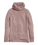 H&M poeder roze gebreide wollen trui coltrui wintertrui XS, Kleding | Dames, Truien en Vesten, H&M, Nieuw, Ophalen of Verzenden