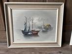 Schilderij met boten, Ophalen