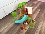 Playmobil Family Fun Boomhut met Glijbaan - Complete Set, Kinderen en Baby's, Speelgoed | Playmobil, Ophalen of Verzenden, Gebruikt