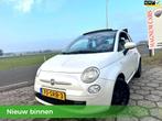Fiat 500 C Parelmoer NAP Automaat Leder Opendak/Cabrio Airco, Euro 5, 86 pk, Gebruikt, 31 €/maand