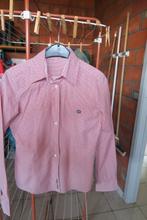 Blouse roze rood zig zag print Scapa sports mt 38, Kleding | Dames, Blouses en Tunieken, Maat 38/40 (M), Zo goed als nieuw, Rood