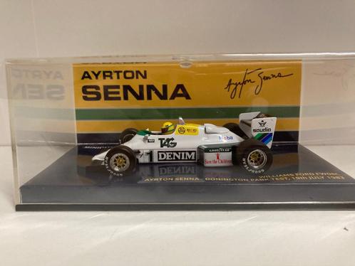 ✅ Ayrton Senna 1:43 Williams Ford FW08C Donington Park 1983, Verzamelen, Automerken, Motoren en Formule 1, Nieuw, Formule 1, Ophalen of Verzenden
