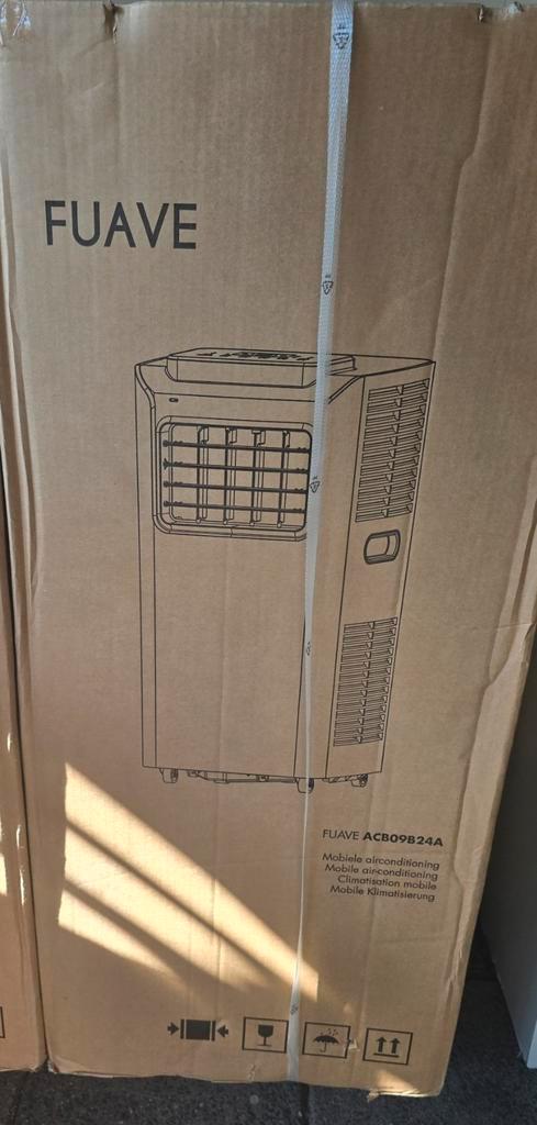 Fuave ACB09B24A witte, Witgoed en Apparatuur, Airco's, Nieuw, Minder dan 60 m³, Afstandsbediening, Timer, Ophalen of Verzenden