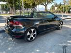 Volkswagen Golf cabrio 2.0 GTI 155KW 3D DSG 2013 Zwart, Auto's, Volkswagen, Stof, Zwart, 4 cilinders, 4 stoelen