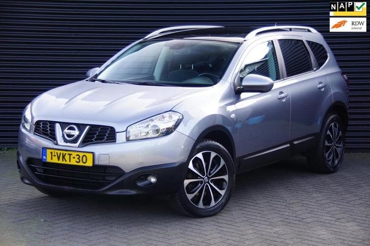 Nissan Qashqai+2 1.5 dCi | Grijs kenteken | Pano | Navi | Tr, Auto's, Bestelauto's, Bedrijf, Te koop, ABS, Achteruitrijcamera