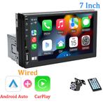 7“ 1 Din Car Radio Carplay Android Auto, Auto diversen, Autoradio's, Ophalen of Verzenden