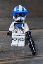 Lego Star Wars minifig sw1247. Clone Trooper Officer, 501st, Ophalen of Verzenden, Zo goed als nieuw