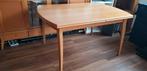 Uitschuifbare Ikea eettafel, Huis en Inrichting, Tafels | Eettafels, Ophalen, Gebruikt, 100 tot 150 cm, 50 tot 100 cm