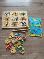 Goki Puzzel & Magneet Vissen Set, Ophalen of Verzenden, Gebruikt, Overige typen
