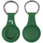 Siliconen Hoesje Apple Airtag - Hanger/Houder/Case - Groen, Verzenden, Nieuw, IPhone SE (2022), Hoesje of Tasje