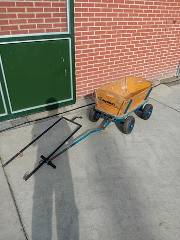 Stevige bolderkar / bokken/geiten kar  beschikbaar voor biedingen