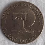USA One Dollar Coin Liberty Munt, Ophalen of Verzenden, Overige landen